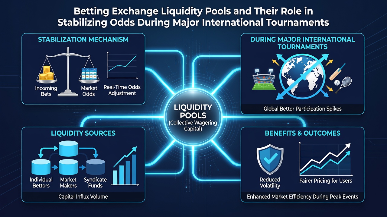 Chart illustrating odds movement versus liquidity depth during tournament games
