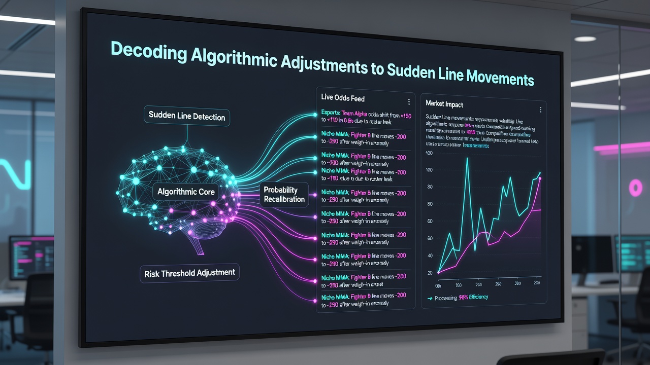 Detailed view of real-time data synchronization between event feeds and betting platform algorithms