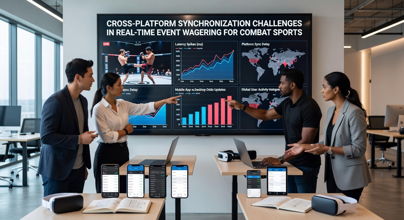 Real-time data synchronization challenges across betting devices