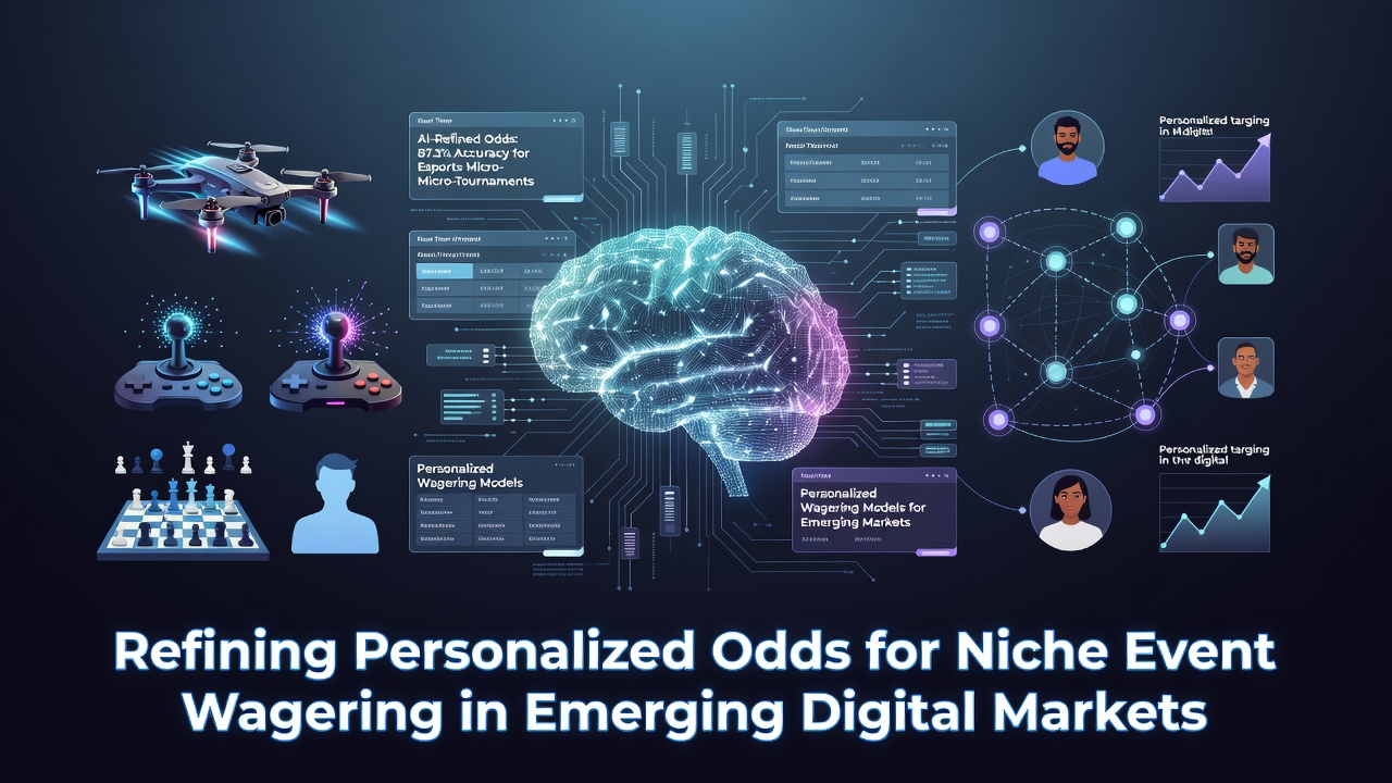 AI algorithms analyzing betting data patterns in digital markets