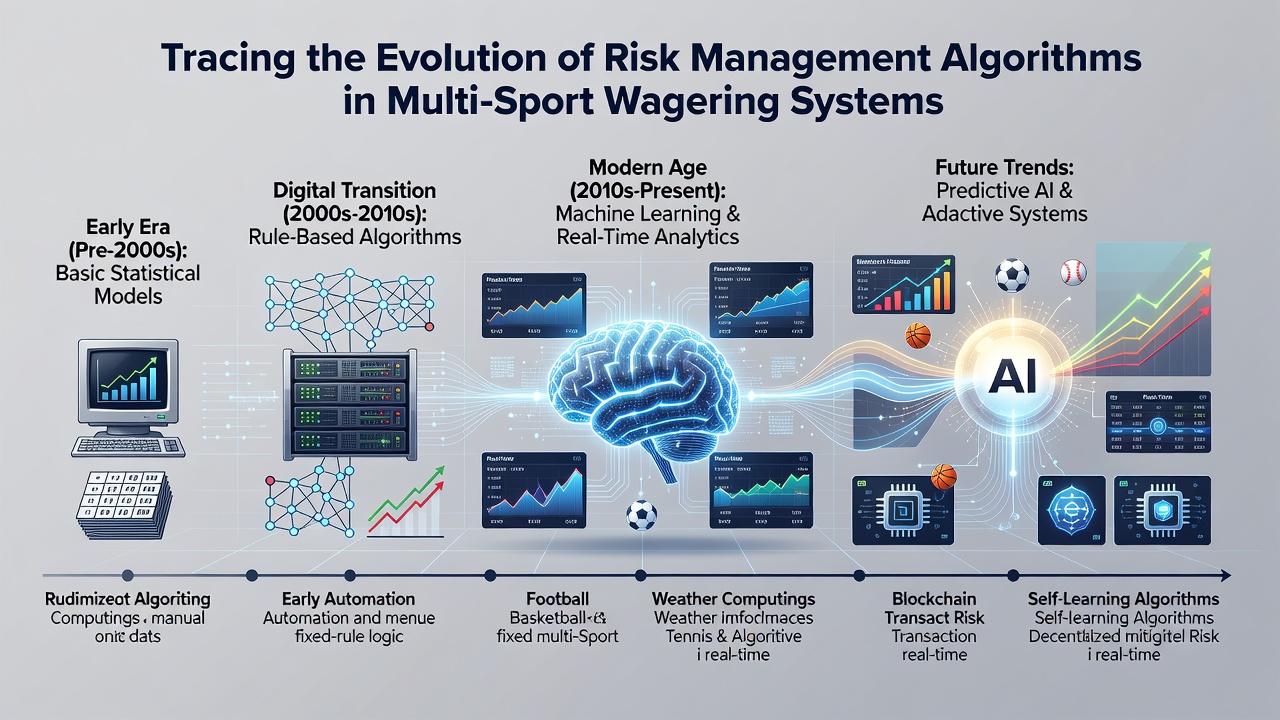 Modern server infrastructure supporting real-time multi-sport risk algorithms with live data streams